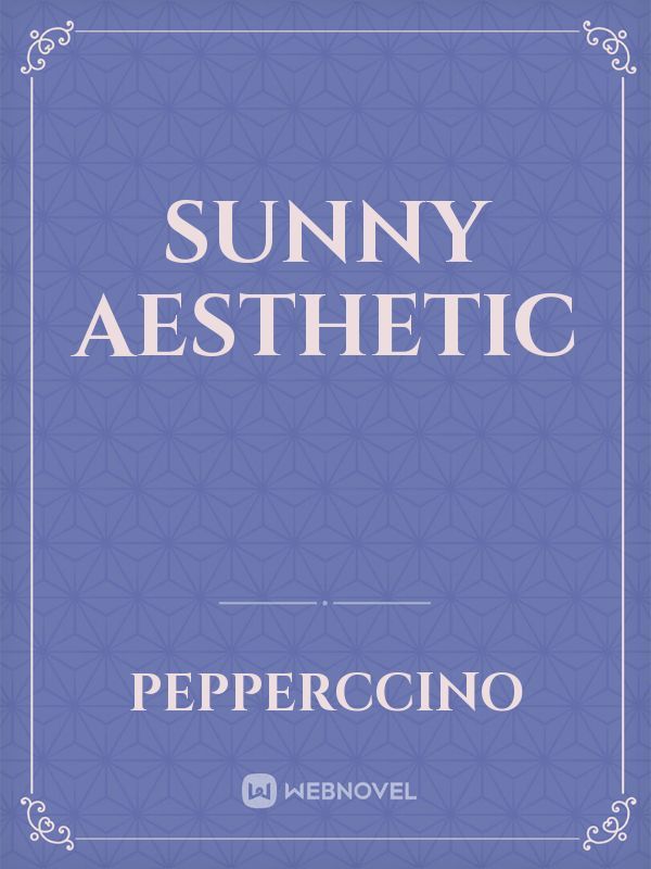 Sunny Aesthetic Book