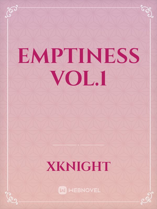 Emptiness Vol.1 Book