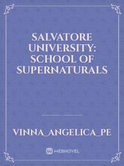 Salvatore University: School of Supernaturals Book