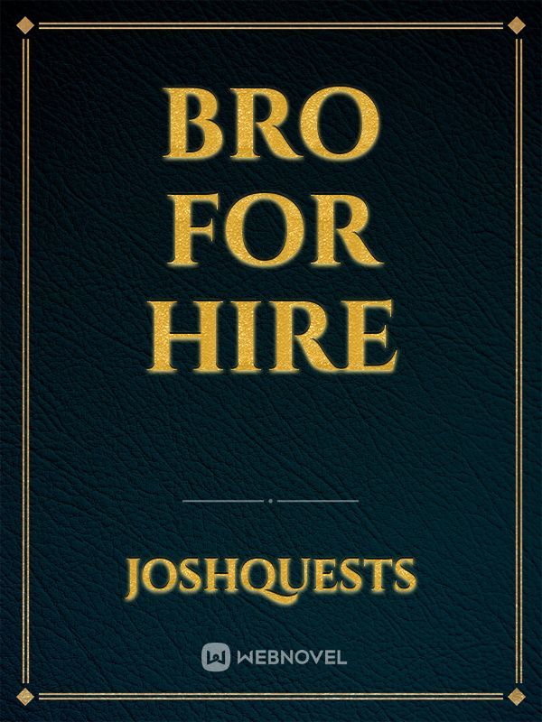 Bro For Hire Book