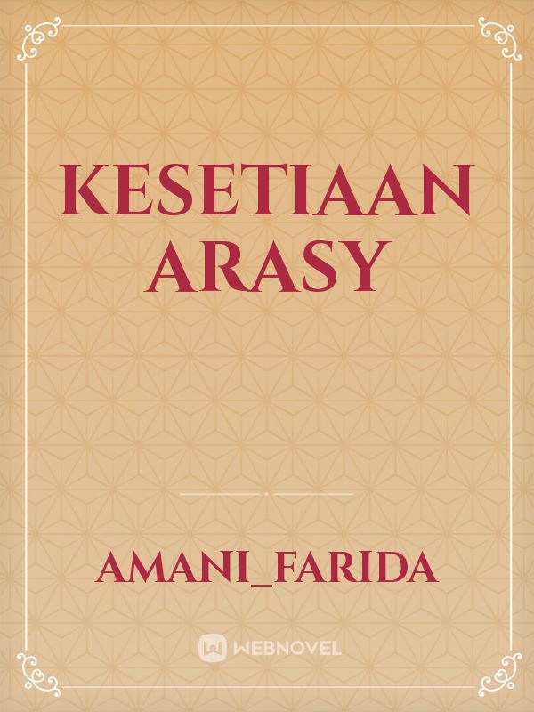 Kesetiaan Arasy Book