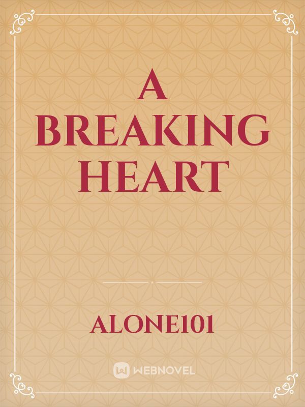 A Breaking Heart Book