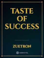 Taste Of Success Book