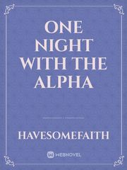 One Night With The Alpha Book