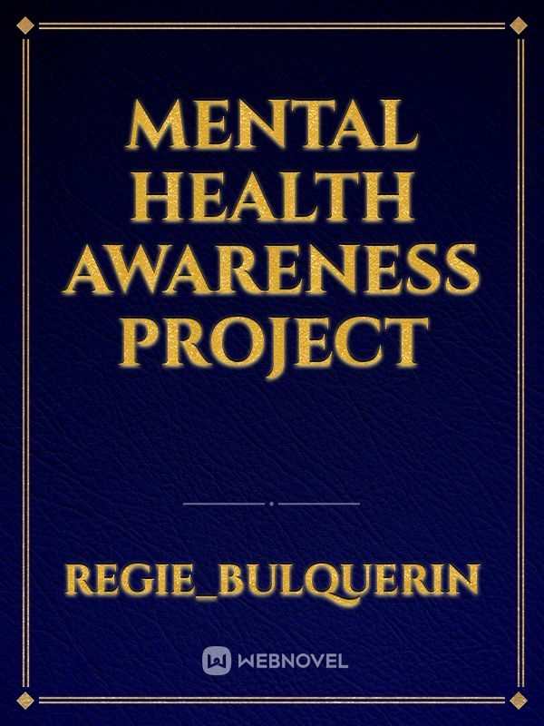 Mental Health Awareness Project Book