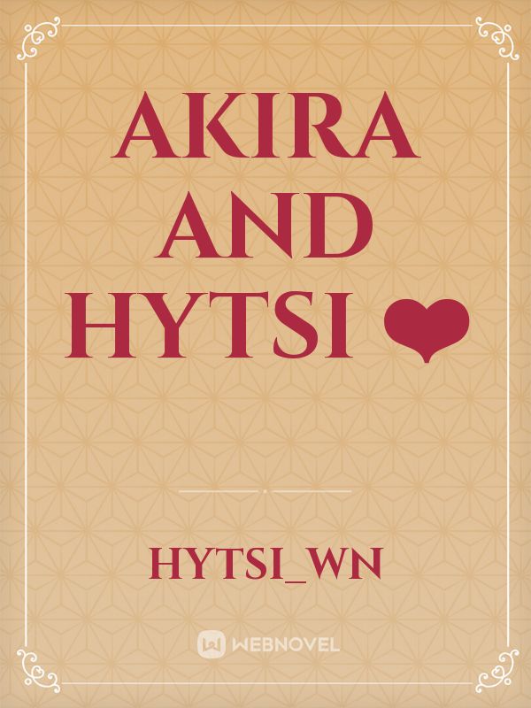 Akira and Hytsi ❤️ Book