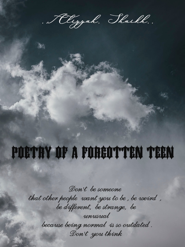Poetry of a forgotten teen Book