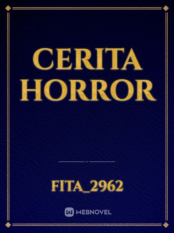 CERITA HORROR Book