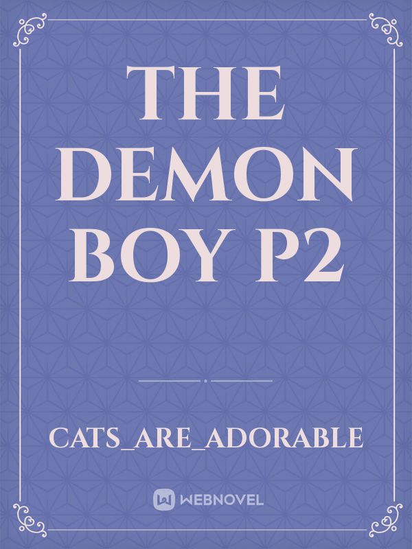 The demon boy P2 Book