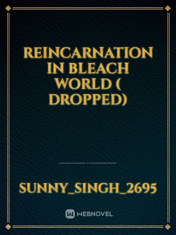 REINCARNATION IN BLEACH WORLD ( dropped) Book