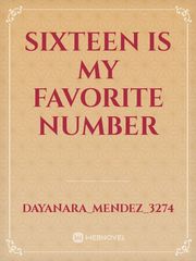 Sixteen is my Favorite Number Book