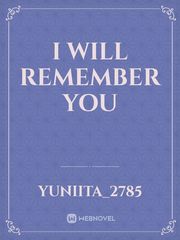 I Will Remember You Book