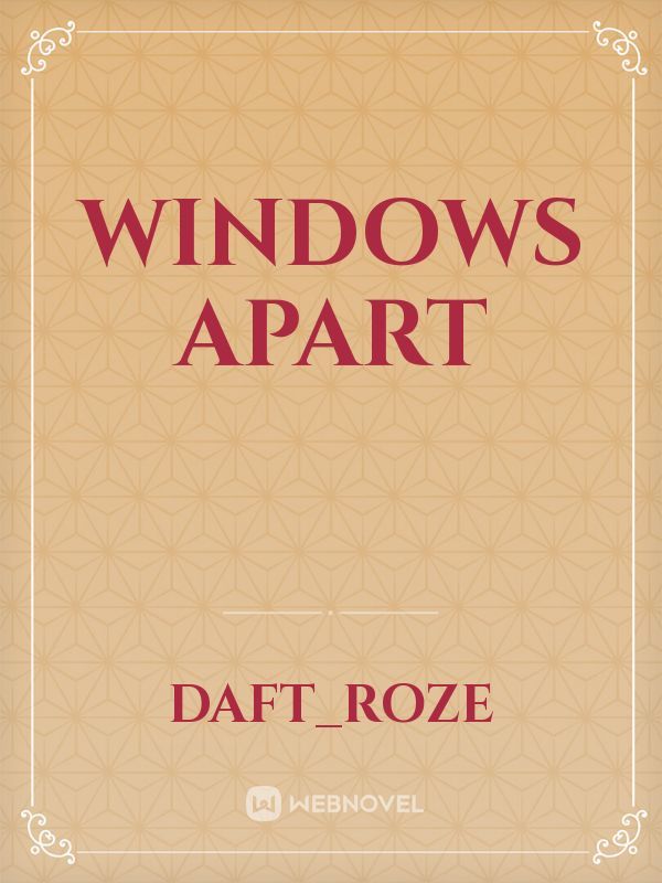 Windows Apart Book