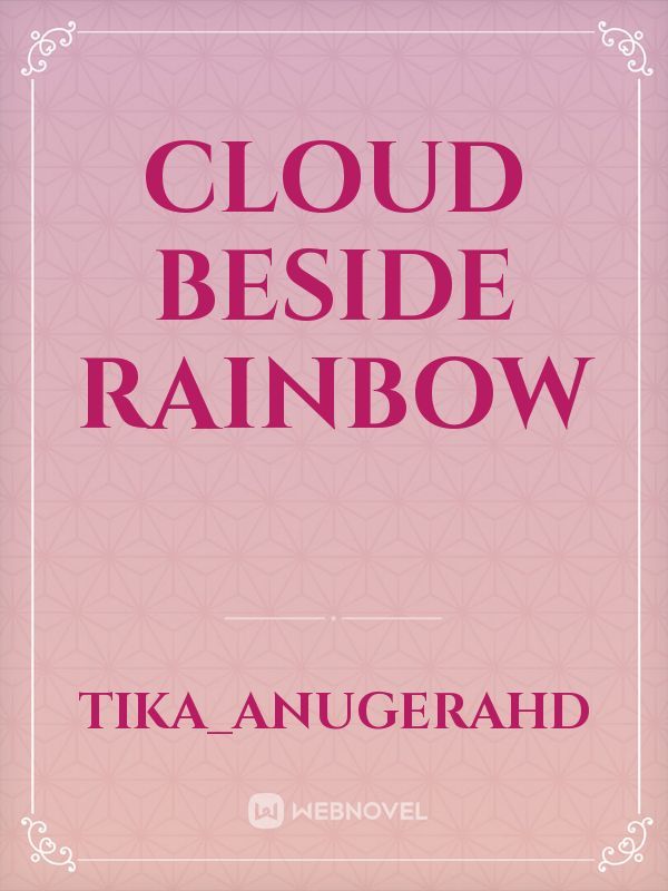 Cloud Beside Rainbow Book
