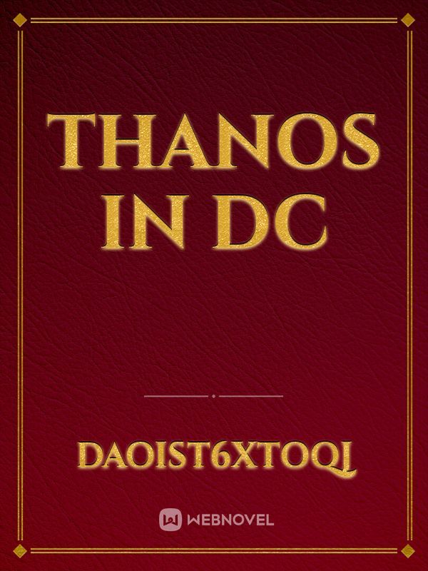 Thanos in DC