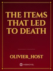 The Items that Led to Death Book