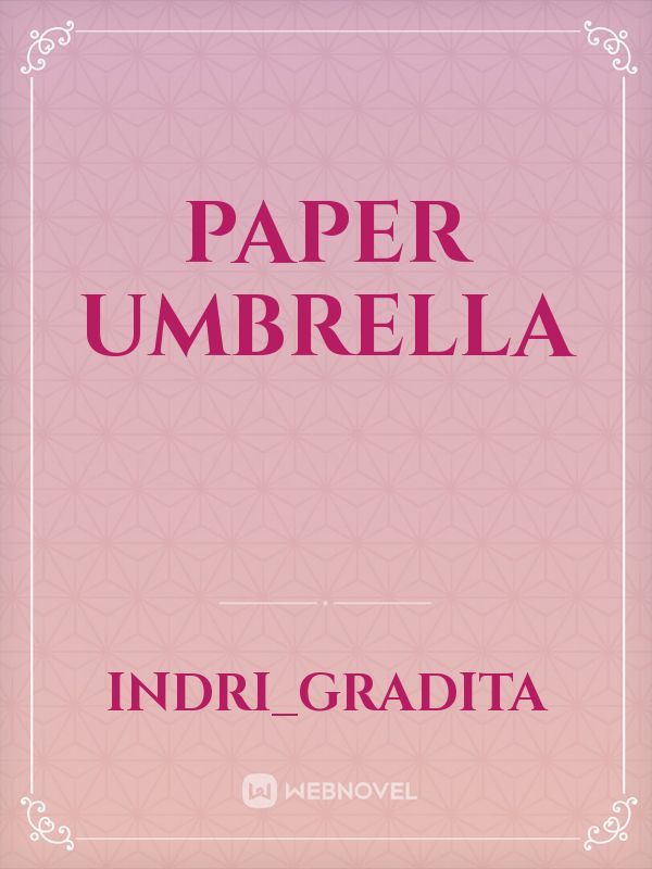 Paper Umbrella Book
