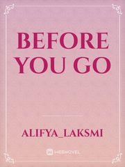 Before you go Book