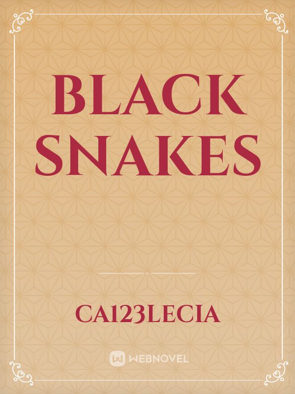 Black Snakes Book