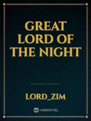 Great Lord Of The Night Book