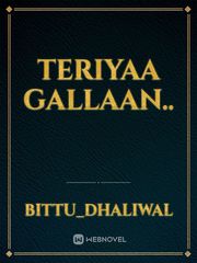 TERIYAA GALLAAN.. Book