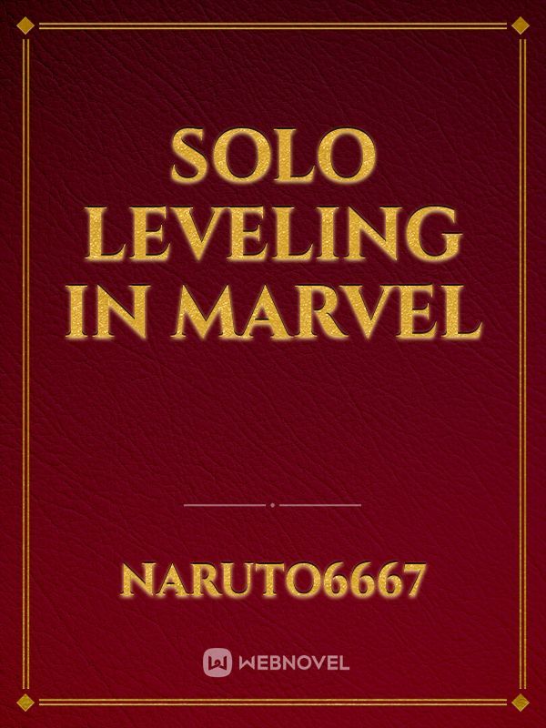 Solo leveling in Marvel Book