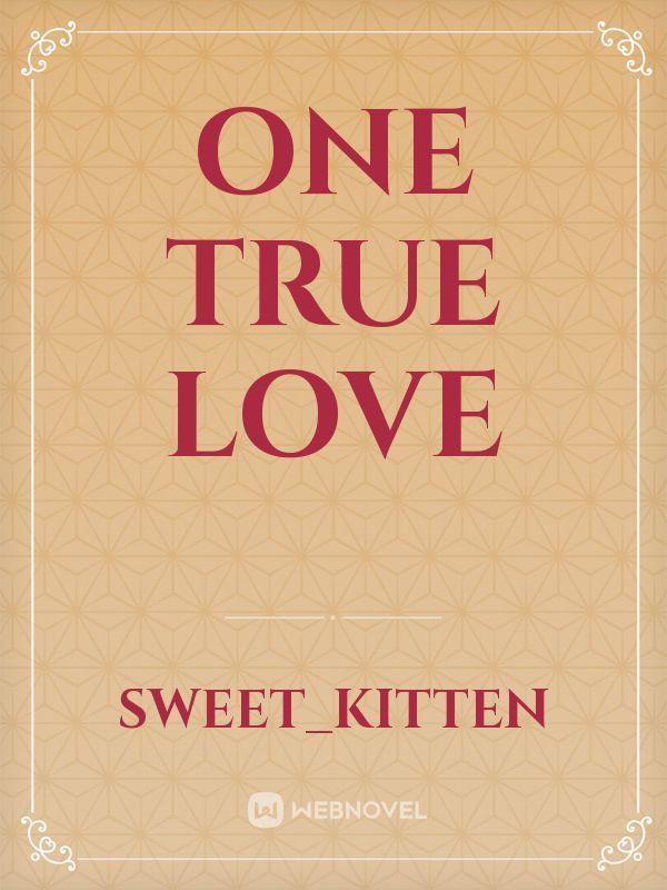 One True love Book