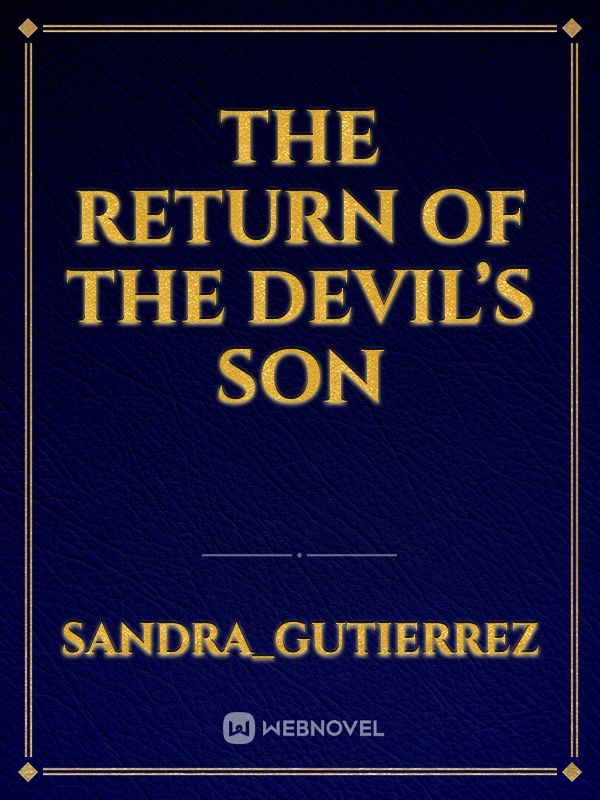 The return of the devil’s son Book