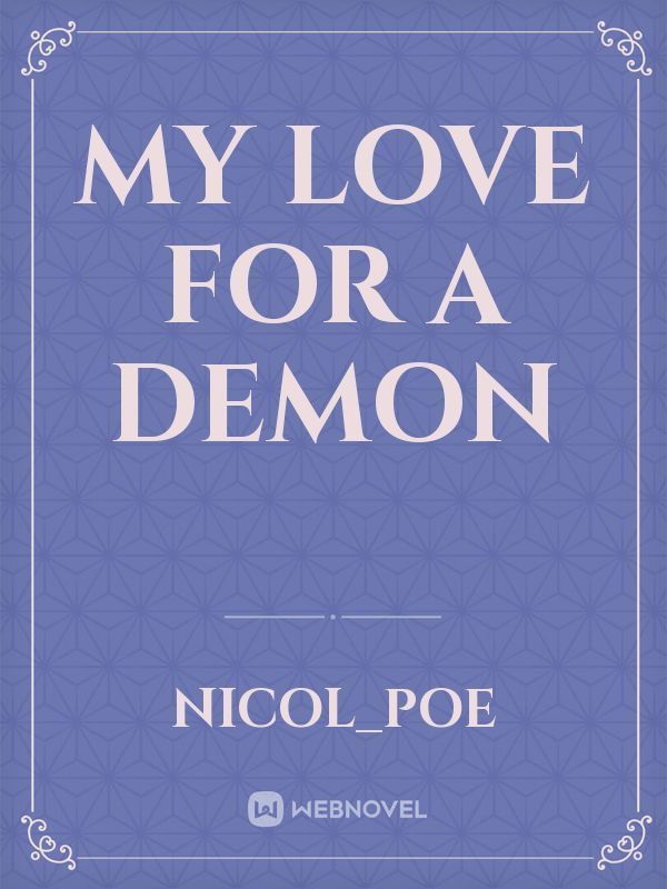 My love for a demon Book