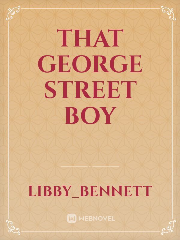 That George Street boy Book