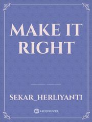 Make it right Book