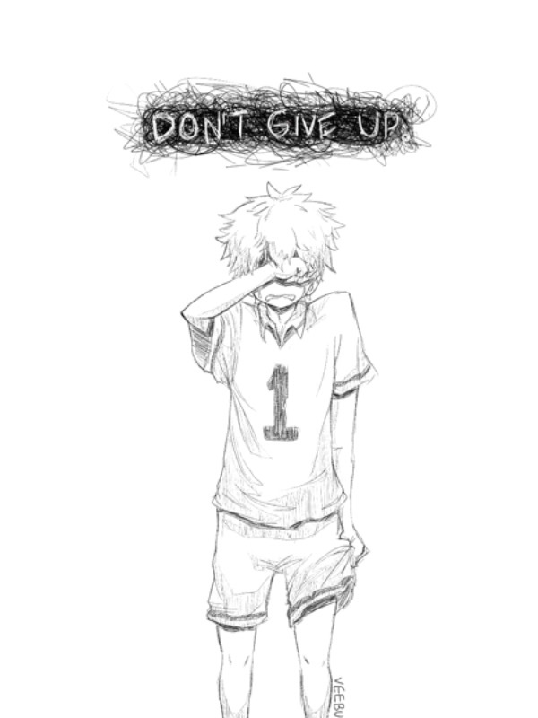 Don’t give up (haikyuu)