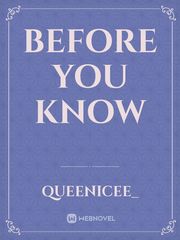 Before you know Book