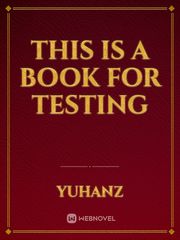 This is a book for testing Book