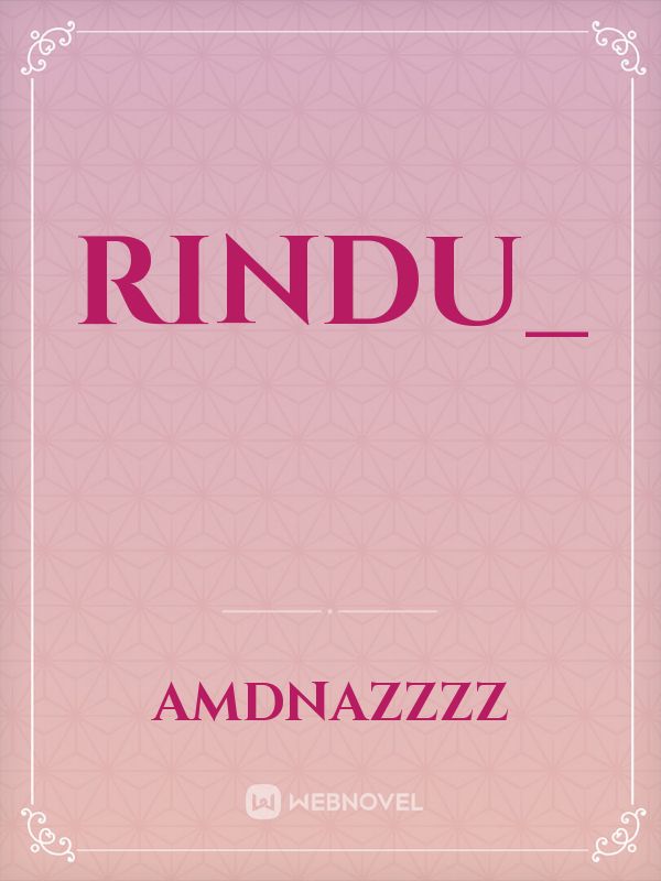 Rindu_ Book