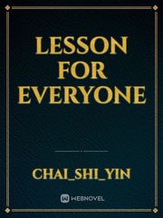 lesson for everyone Book