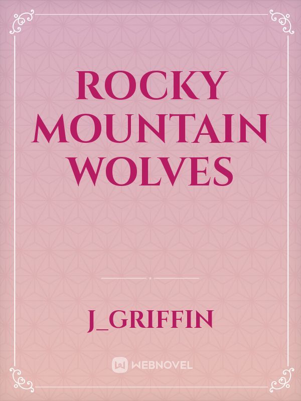 Rocky Mountain Wolves Book
