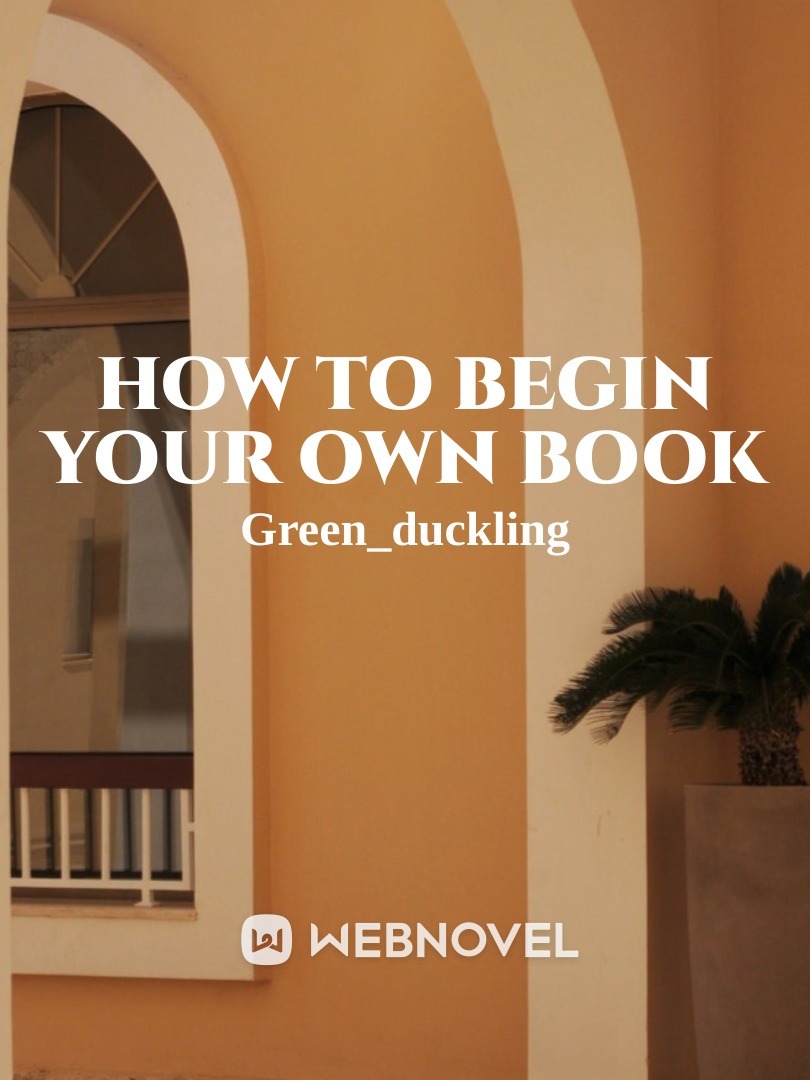 How to write your own book