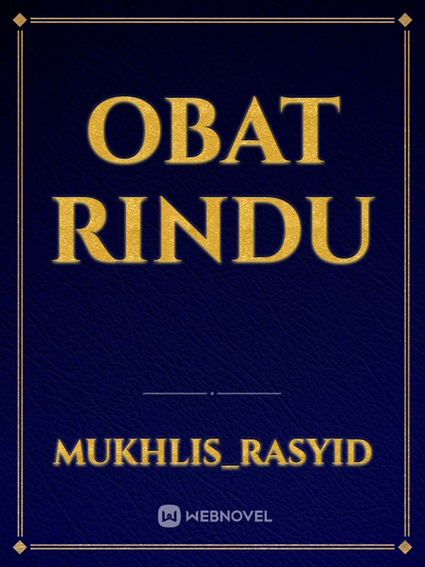 OBAT RINDU Book