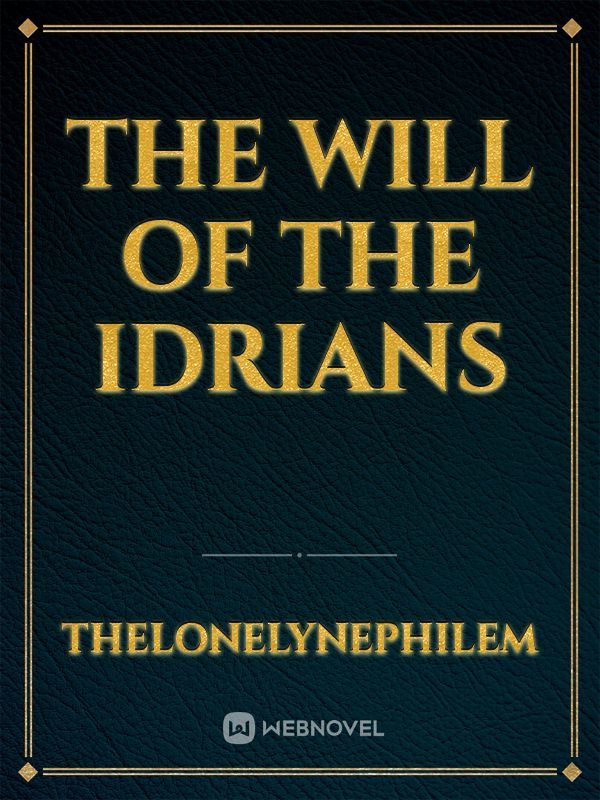 The Will Of The Idrians Book