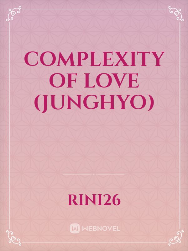complexity of love (junghyo) Book