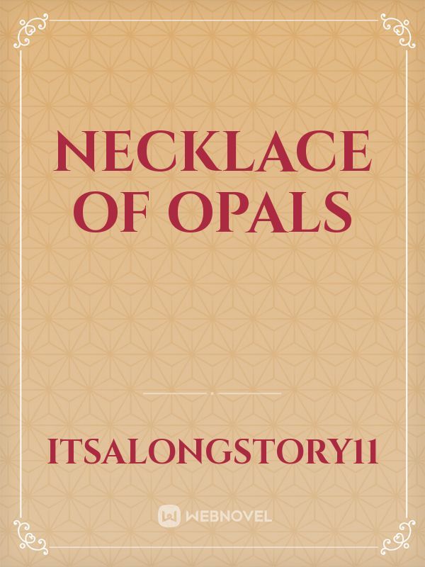 Necklace of Opals Book