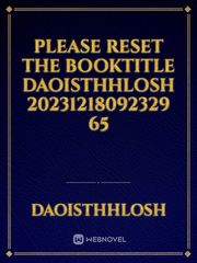 please reset the booktitle DaoistHHlOsh 20231218092329 65 Book