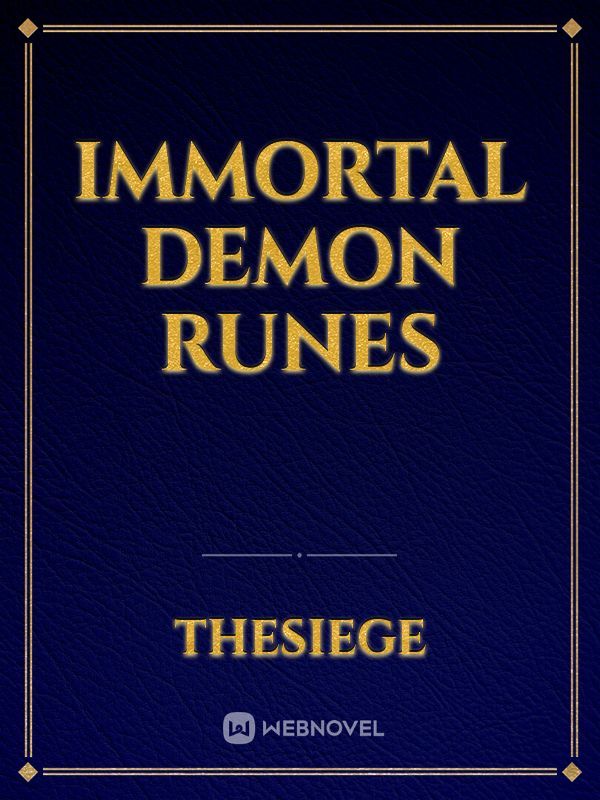 Immortal Demon Runes