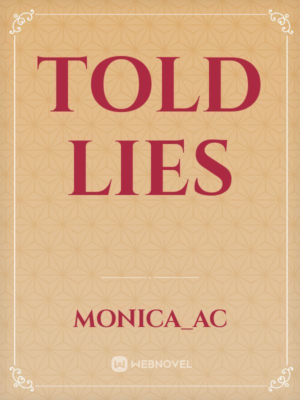 Told lies Book