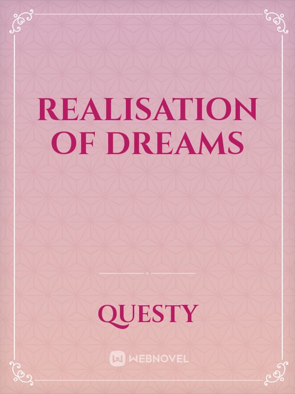 Realisation Of Dreams Book
