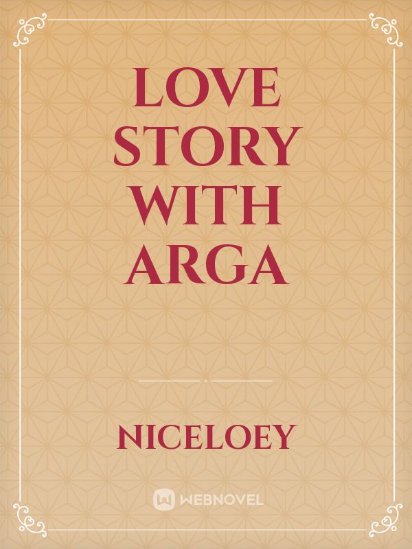 Love Story With Arga Book