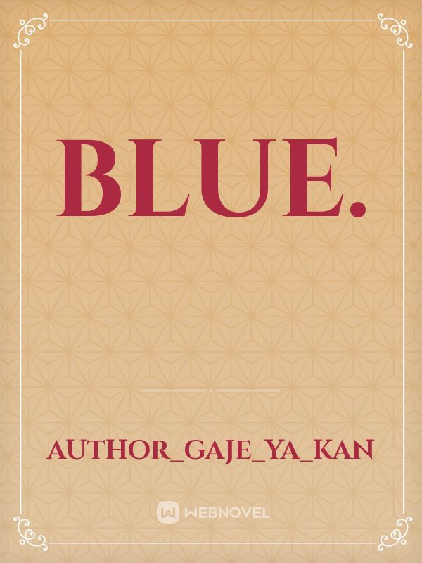 BLUE. Book