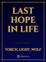Last Hope In Life Book
