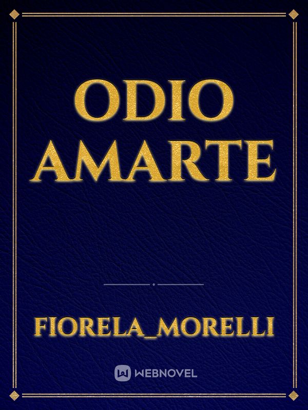 ODIO AMARTE Book